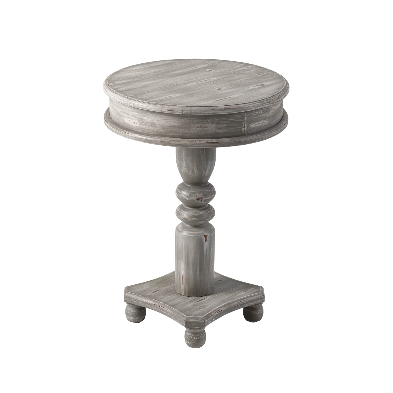 Amazon.com: SUNBURY Round Side Table, Small Drink Table for Small